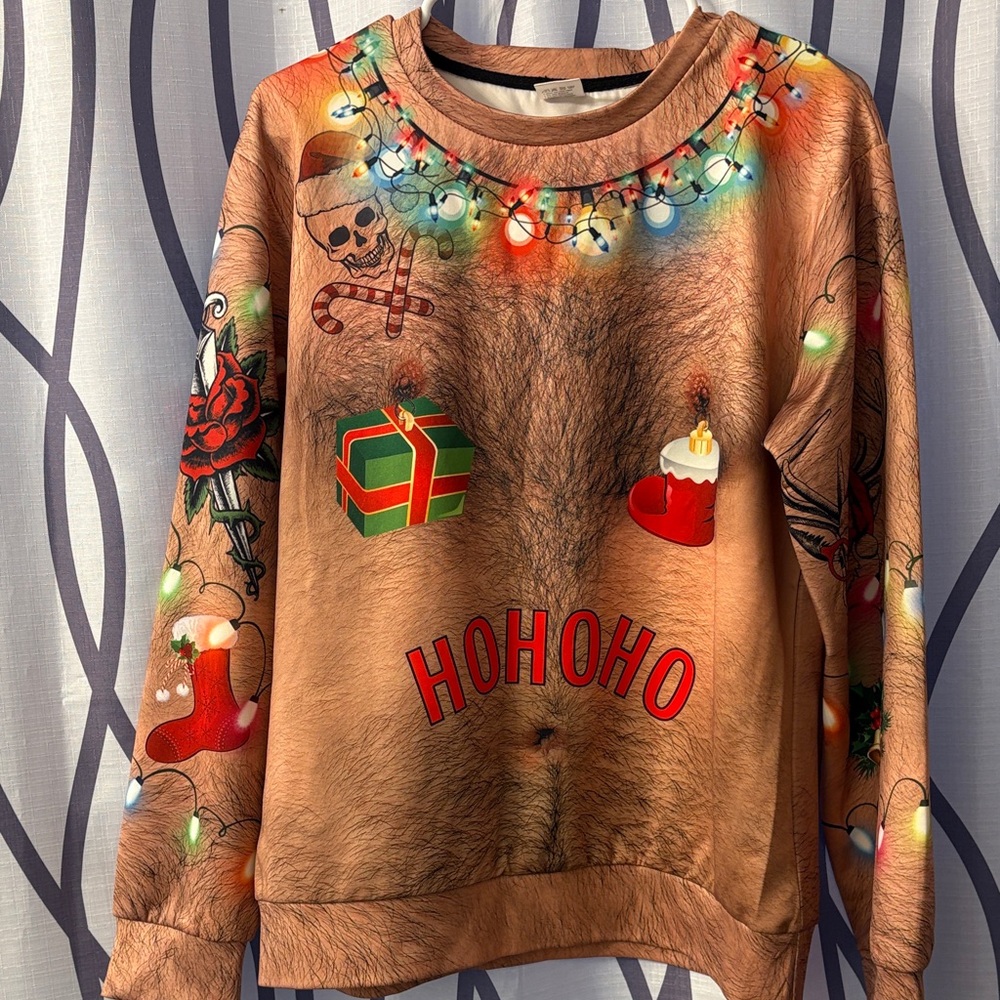 Festive Ho Ho Ho Holiday Sweatshirt